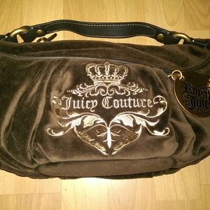 Authentic Brown Royal Juicy Couture Pocketbook